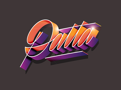 Patta branding clothes design graphic illustrator lettering logo streetwear type typo typography vector