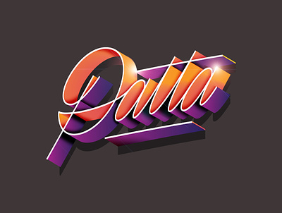 Patta branding clothes design graphic illustrator lettering logo streetwear type typo typography vector