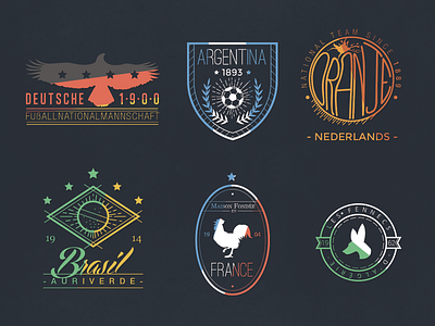 Vintage Foot badges [vol.2]