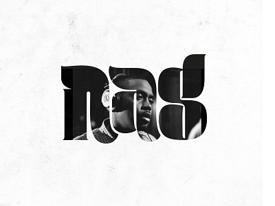 Nas graphicdesign handlettering hiphop lettering music nas rap style type typo typography