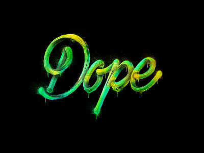 Dope design graphic handlettering lettering logo type typo typography