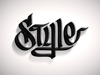 Style calligraffiti design graphic handlettering handmade illustrator lettering type typo typography vector
