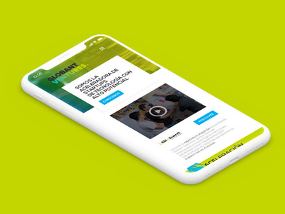 Globant Ventures branding design landing landing page ui