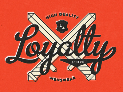 Loyalty logo texture type
