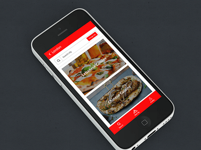 NOSHR App - Street food in the UK mobile app user friendly