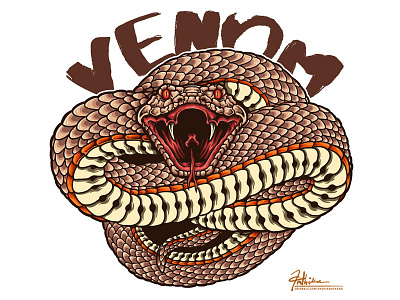 Venom animal cobra drawing fangs head illustration mouth snake tattoo vector venom viper