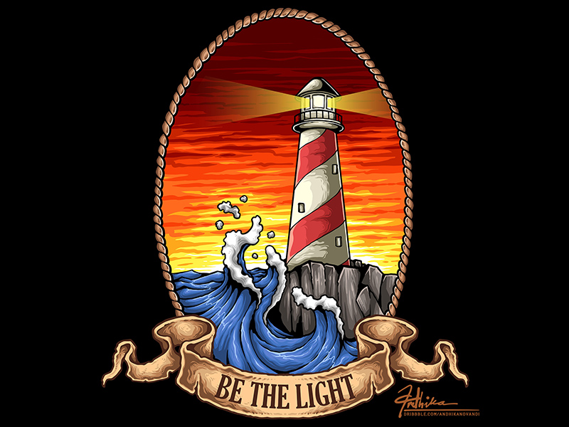 Lighthouse by Andhy Novandi on Dribbble