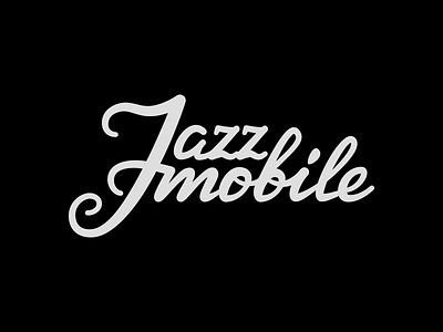 Lettering WIP for jazz band logo