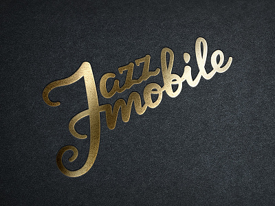 Jazz band logo jazz lettering logo music