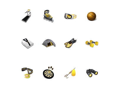 Icon set for internet-shop icons shop sport