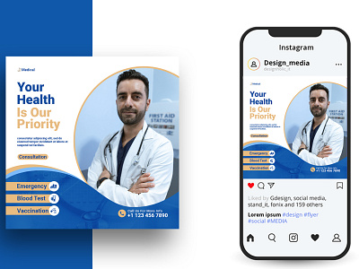 Medical Social Media Banner Design addesign adobe illustrator adobe photoshop ads ads design advertisement advertising advertising agency banner ads banner design banner for medical branding campaign design digital design graphic design illustration marketing