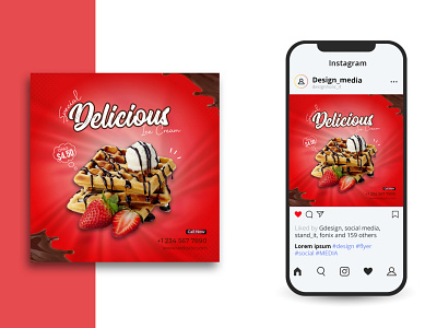 Fast food social media banner ads design ads design advertisement banner banner ads banner design design design banner fast fast food food graphic design ice cream ice cream banner design