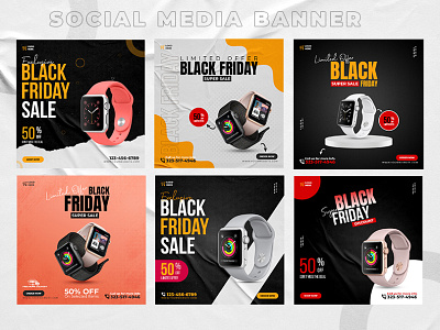 Social Media Banner Design | Black Friday