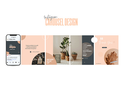 Instagram Portrait Carousel Design