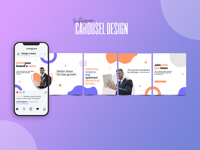 Instagram Portrait Carousel Design