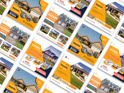 Social media design | real estate banner ads