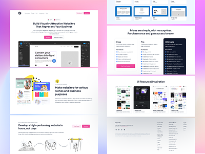 HolyKit - Starter Elementor Template Kit design elementor landing page saas template kit ui web design wordpress