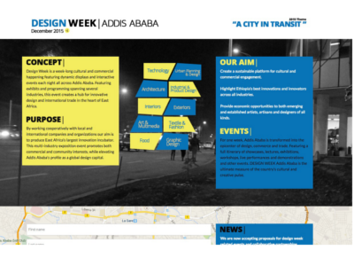 DESIGN WEEK | ADDIS ABABA Website addis ababa design week ethiopia website design