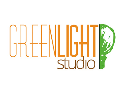 Green Light Studio branding graphic design logo