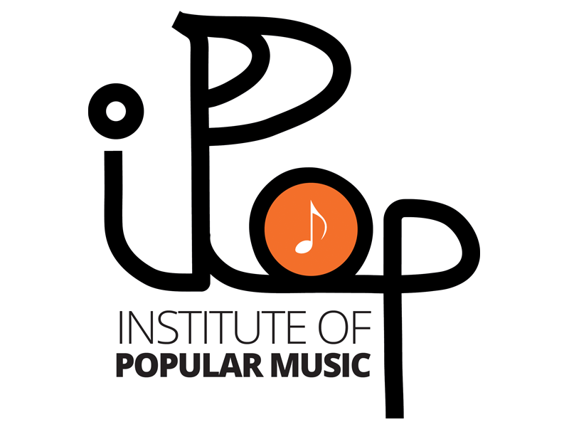 Logo For Music School IPOP logo graphic design branding