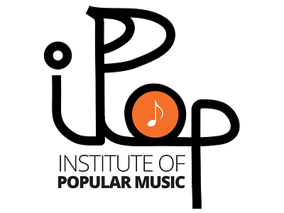 Logo For Music School IPOP branding graphic design logo