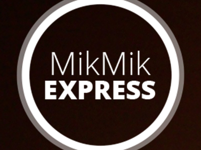 Mikmik Express logo design branding
