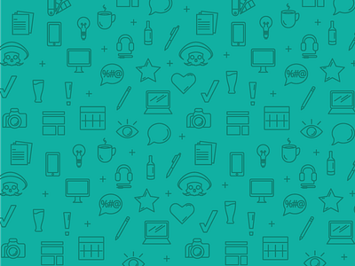 DeadMariachi Icons app icons background green icons line icons pattern teal web