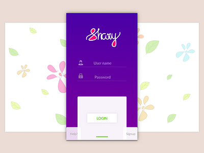 Shary Mobileapp Login login mobileapp mobilepage share shareapp