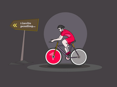 Dribbble Invites Cyclist 2