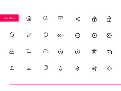 Line Icons_Collections