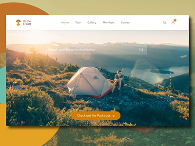 Tour Web App tourapp uidesign visualdesign webapp webdesign