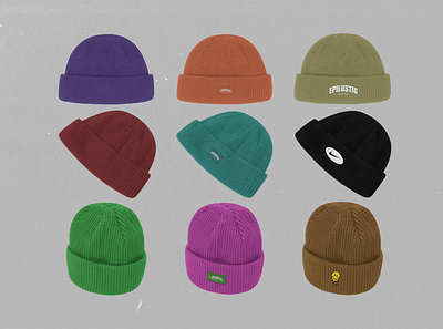 Beanie Hat Mockup apparel beanie branding clothing design mockup