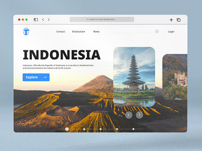 Travel UI Website app design graphic design ui ux website