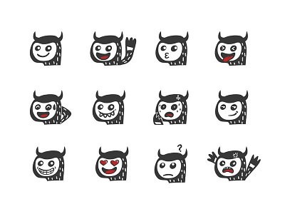 Owly app cartoon character cute doodle emoji emoticon owl pack set sticker