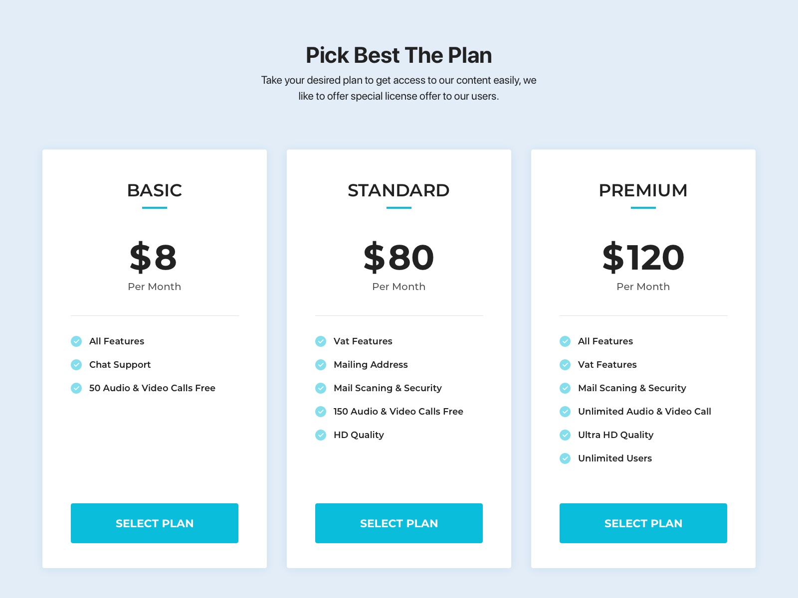 Subscription Plan. Subscription Plan UI. Subscription Plan Cards html Template. Subscription plans