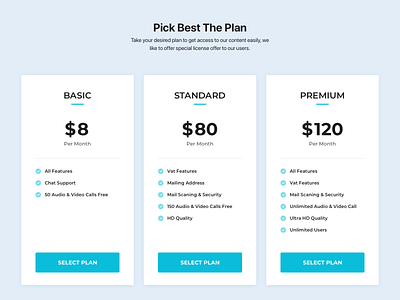 Subscription Plan card design cards ui daily ui dailyui dailyui 026 dailyui 030 dailyui challenge light theme plans pricing pricing menu pricing page pricing plans subscribe subscribe form subscribers subscription subscriptions typographic typography