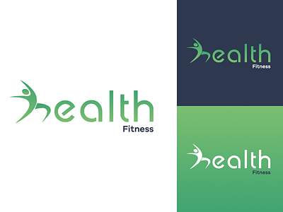 Health Fitness Logo By Sujata Kushwaha On Dribbble