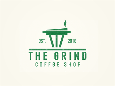 The Grind Logo branding challenge logo logodesign thirtylogo