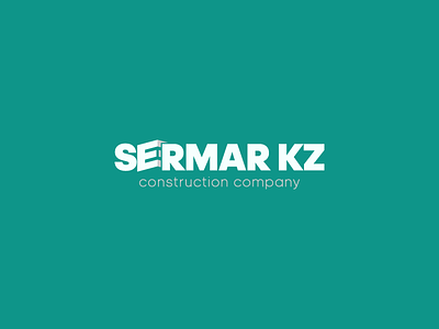 SERMAR KZ Logo Design branding construction construction company construction company logo construction logo logo logodesign