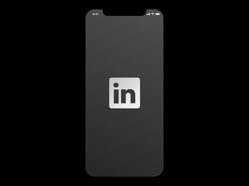 LinkedIn - Dark Theme color conception darktheme design illustration linkedin productdesign rebranding ui ux