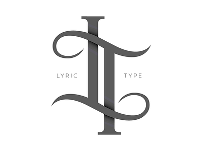 Lyric Type ambigram lettering logo logomark logotype lyric reflection type typography