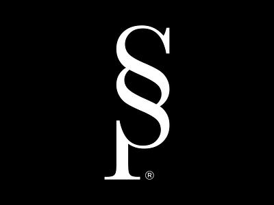SSP mark branding logo logo design logomark monogram serif type typography