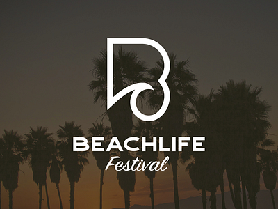 BeachLife Festival, California 2019 beach beachlife brand california identity logo logomark logotype mark monogram wave