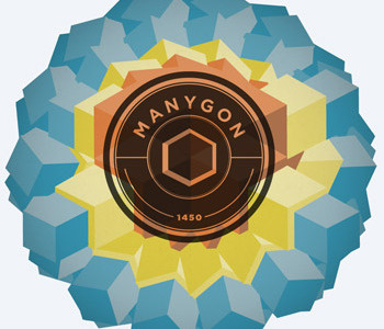 Manygon geometric logo