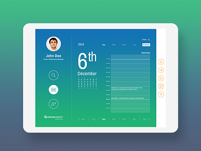 Finance and Banking Tablet App app design banking banking app calender dashboard design finance finance app financial uidesign ux uxdesign uxdesigner