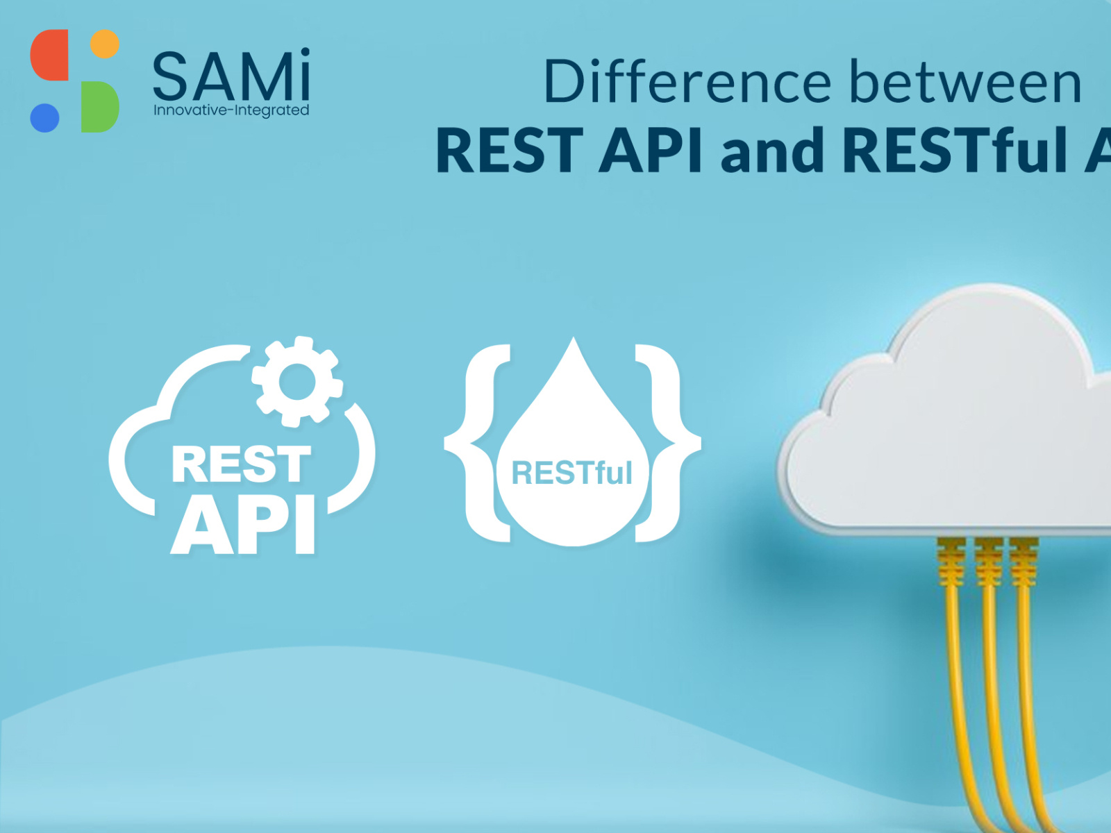 Difference Between REST APIs and RESTful APIs by MySami IO on Dribbble