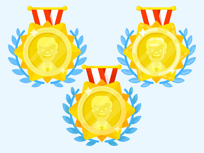 Medal. Flat to the flat discord award flat medal