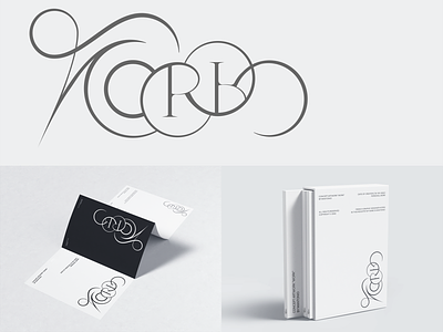 Typography — "Work" branding design edition graphic design lettering logo logo design logotype mise en page typography