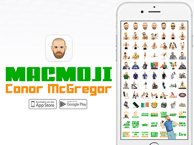 MacMoji by Moji connor mcgregor emoji emojis macmoji moji