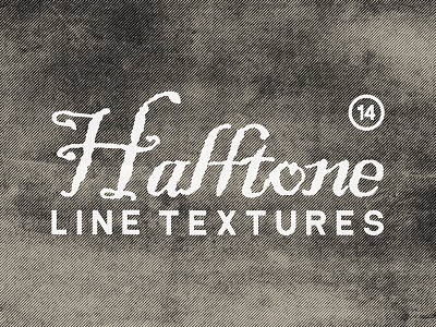 Halftone Line Textures branding design film texture graphic design halftone halftone line halftone texture illustration line logo retro halftone texture typography ui vector vintage